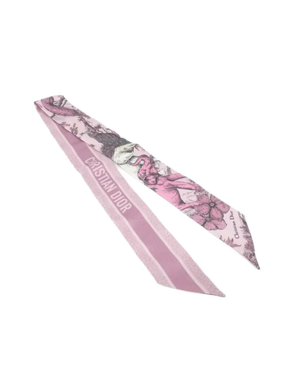 Dior 34 Scarf Purple